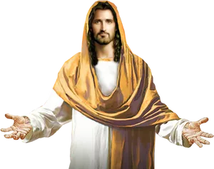 Welcoming Jesus Christ PNG Image