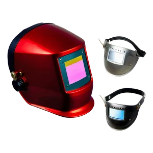 Welding Helmet With Magnifying Lens Png Mmg PNG Image