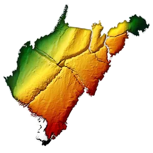 West Virginia Map Png Axb PNG Image