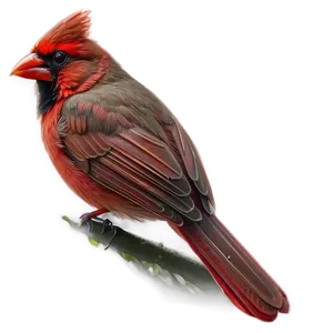 West Virginia State Bird Cardinal Png Hhr53 PNG Image