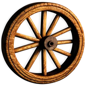 Western Wagon Wheel Graphic Png 60 PNG Image