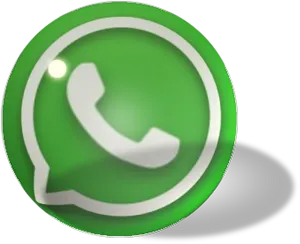 Whats App Icon Glowing Edge PNG Image