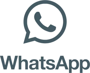 Whats App Logo Dark Background PNG Image