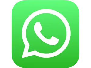 Whats App Logo Green Background PNG Image