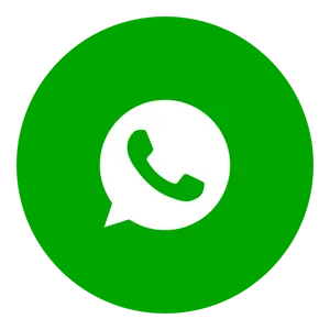 Whats App Logo Green Background PNG Image