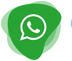 Whats App Logoon Dark Background PNG