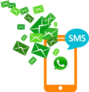 Whats App Messaging Concept PNG