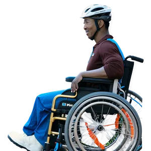 Wheelchair In Action Png Pgm PNG Image