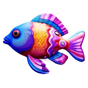 Whimsical Cute Fish Png Ned58 PNG Image