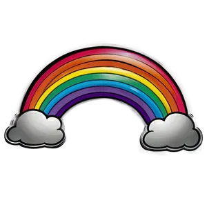 Whimsy Rainbow Png Dku PNG Image