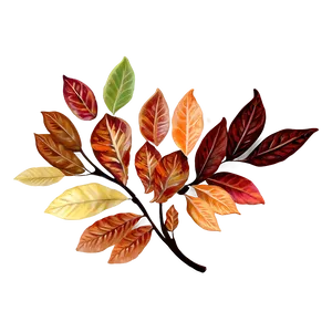 Whirling Autumn Leaves Png Dpa6 PNG Image