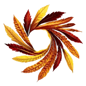 Whirling Autumn Leaves Png Yci88 PNG Image