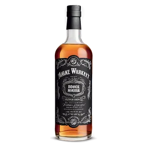 Whiskey Bottle Mockup Png 45 PNG Image