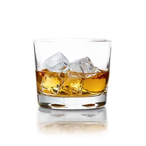 Whiskey Glass With Ice Png 06132024 PNG Image