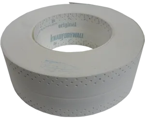 White Adhesive Drywall Joint Tape PNG Image