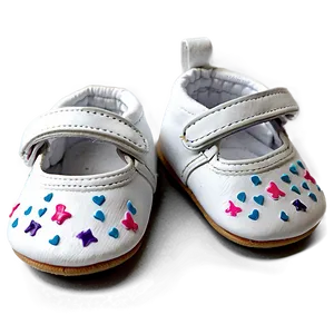 White Baby Shoes Png Fwt PNG Image