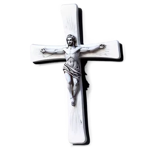 White Background Thin Cross Png Xey53 PNG Image