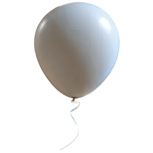 White Balloon Png 06212024 PNG Image