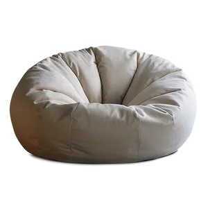 White Bean Bag Chair Png Iaq PNG Image