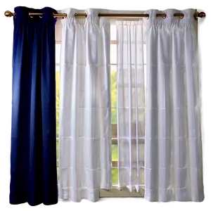 White Bedroom Curtains Png Nmd61 PNG Image