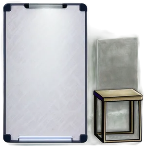 White Board Table Png Vsd PNG Image