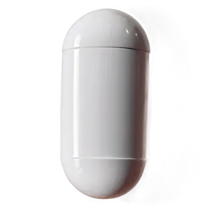 White Capsule B PNG Image