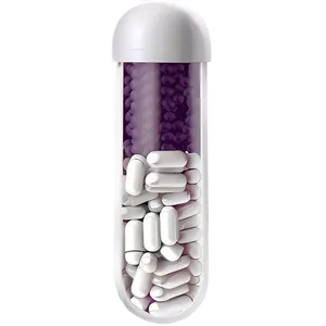 White Capsule Prescription Png Sko43 PNG Image