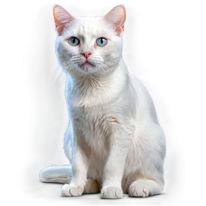 White Cat Png 87 PNG Image