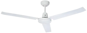 White Ceiling Fan Three Blades PNG