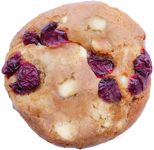 White Chocolate Cranberry Cookie PNG