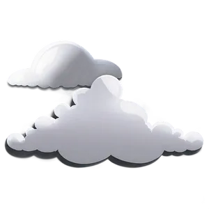 White Cloud Illustration Png Qby83 PNG Image