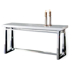 White Console Table Png Ria39 PNG Image