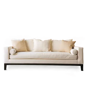 White Couch Living Room Png Ktp PNG Image