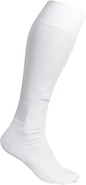 White Crew Sock Product Image PNG Image