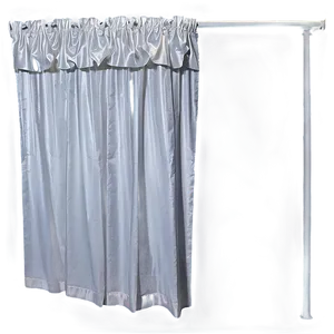 White Curtains B PNG Image