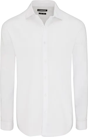 White Dress Shirt Professional Apparel PNG Image