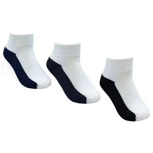 White Dress Socks Png Hci85 PNG Image