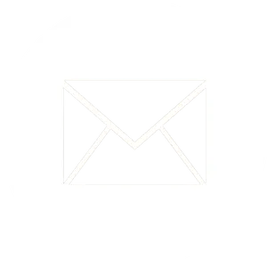 White Email Icon Circle Background PNG Image