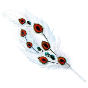 White Feather Mask Png Vun PNG Image