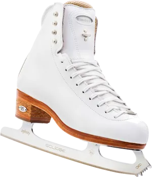 White Figure Skate Eclipse Blade PNG Image