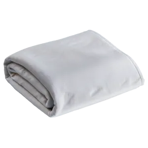 White Fleece Blanket Png 06282024 PNG Image