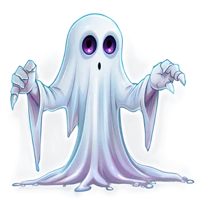 White Ghostly Monster Specter Png Tvr48 PNG Image