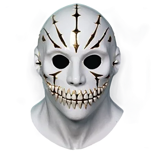 White Horror Mask Png Ffn PNG Image