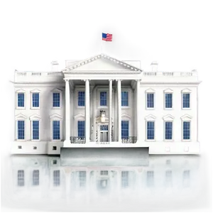 White House Exterior View Png Omx PNG Image