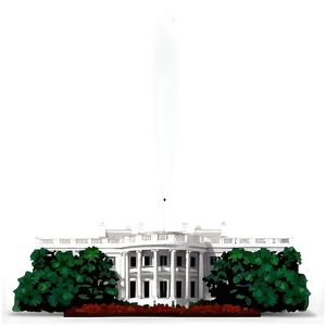 White House National Landmark Png Clw PNG Image