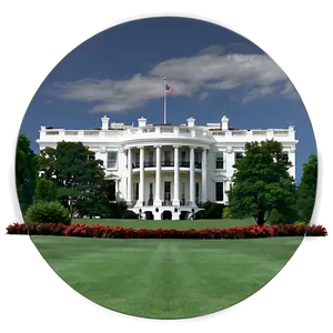 White House South Lawn View Png Ayj94 PNG Image