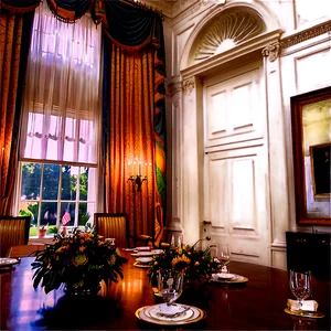 White House State Dining Room Png 06252024 PNG Image