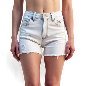 White Jorts Fashion Png 94 PNG Image