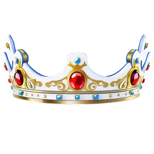 White King Crown Art Png Qvv PNG Image