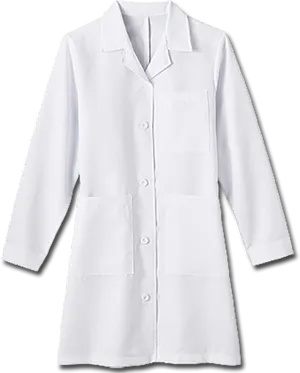 White Lab Coat Professional Apparel PNG Image